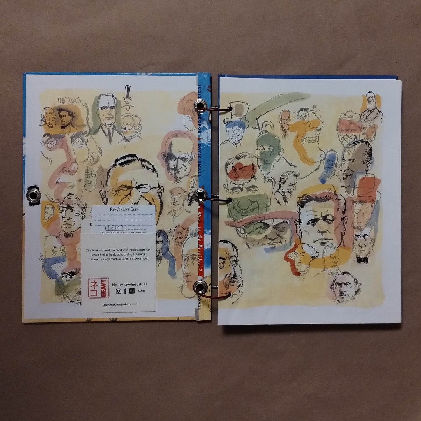 So You Want to be President Sketchbook