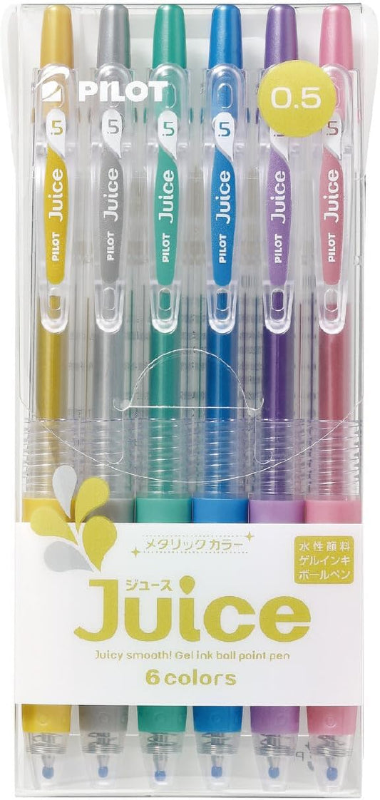 Pilot Juice Metallic Gel Pen Set