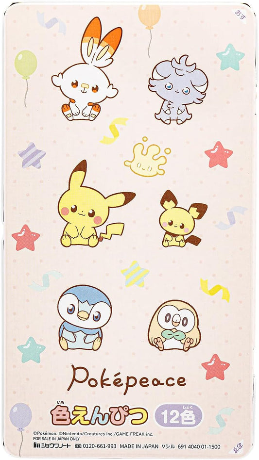 Showa Note - Pokemon "Pokepeace" Colored Pencils