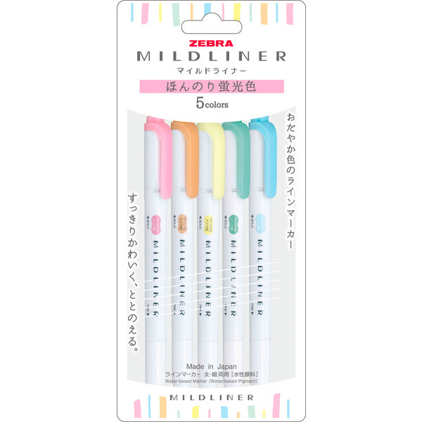 Zebra Mildliner Sets