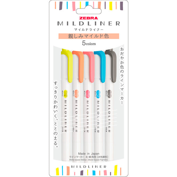 Zebra Mildliner Sets