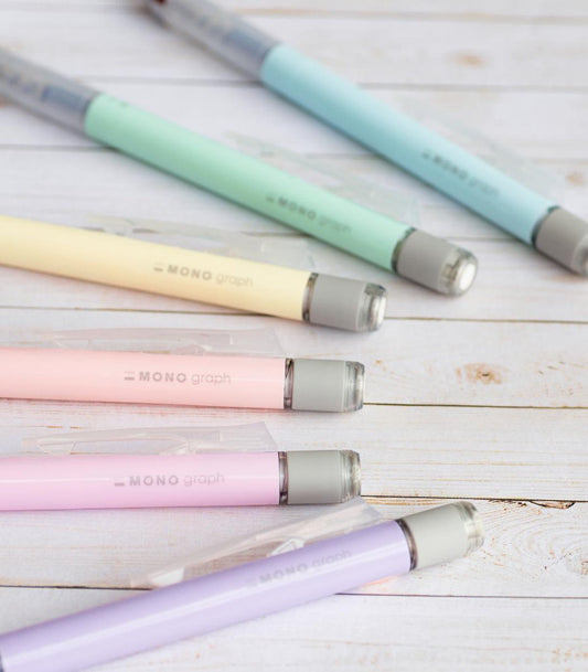 Tombow Monograph Mechanical Pencil - 0.5 - Pastel w/ Eraser