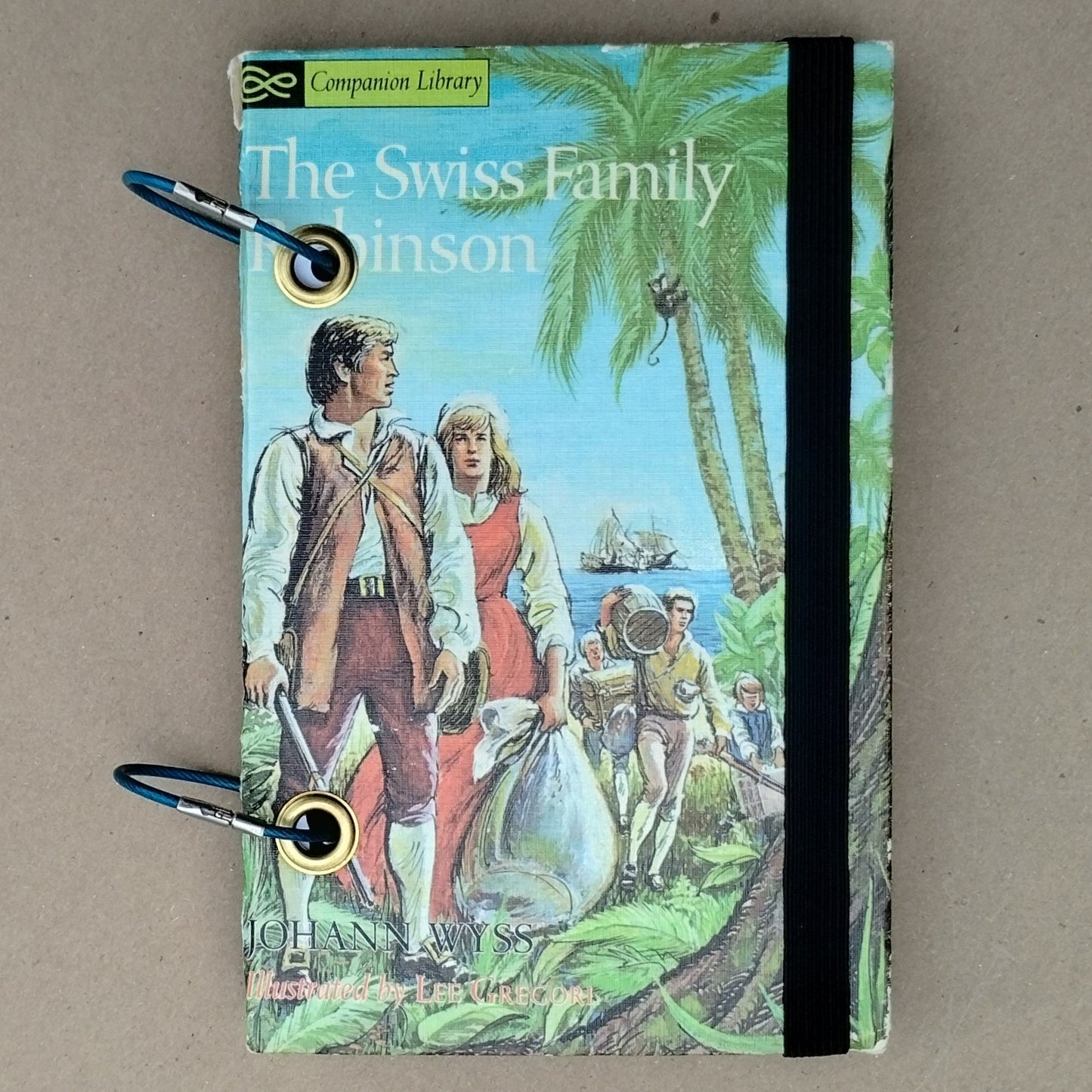 Robinson Crusoe/Swiss Family Robinson Reversible Journal