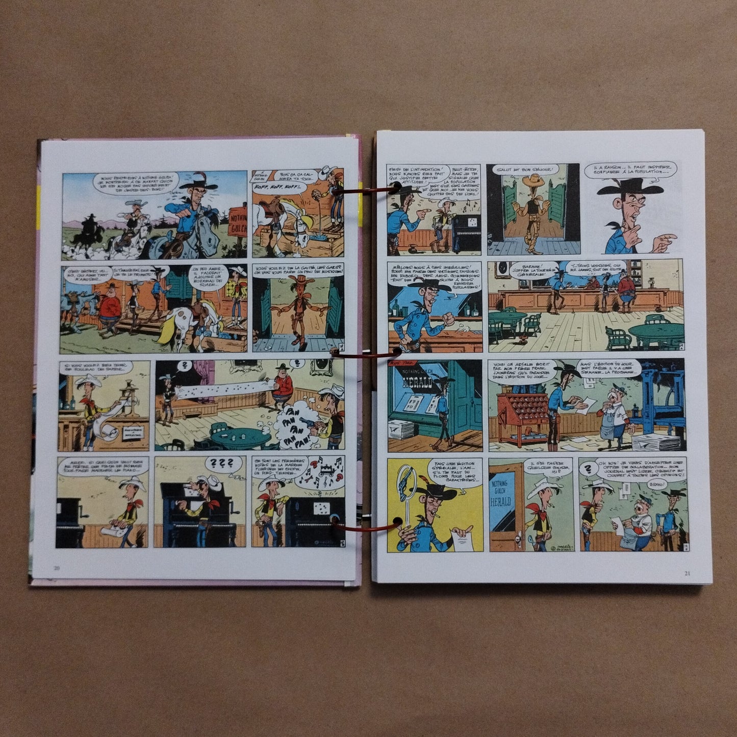 Lucky Luke/Jesse James Sketchbook