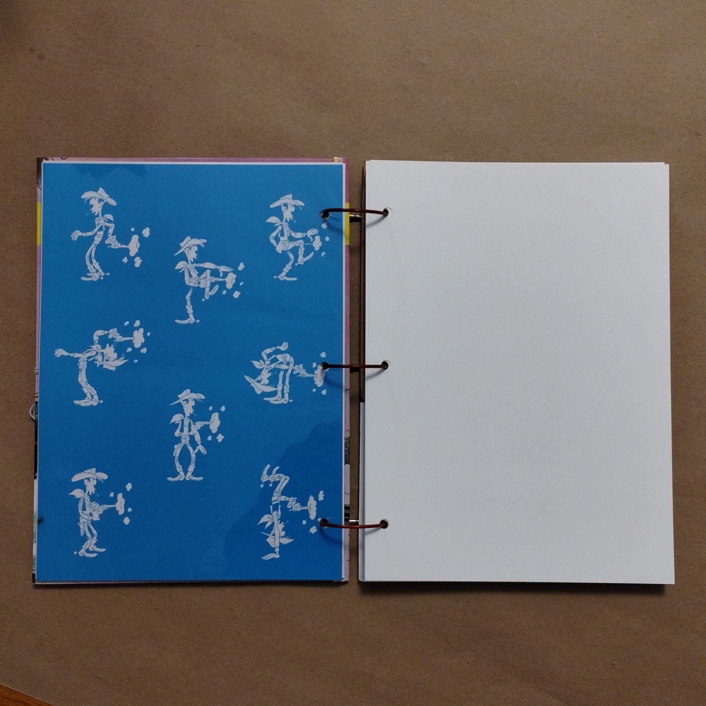 Lucky Luke/Jesse James Sketchbook