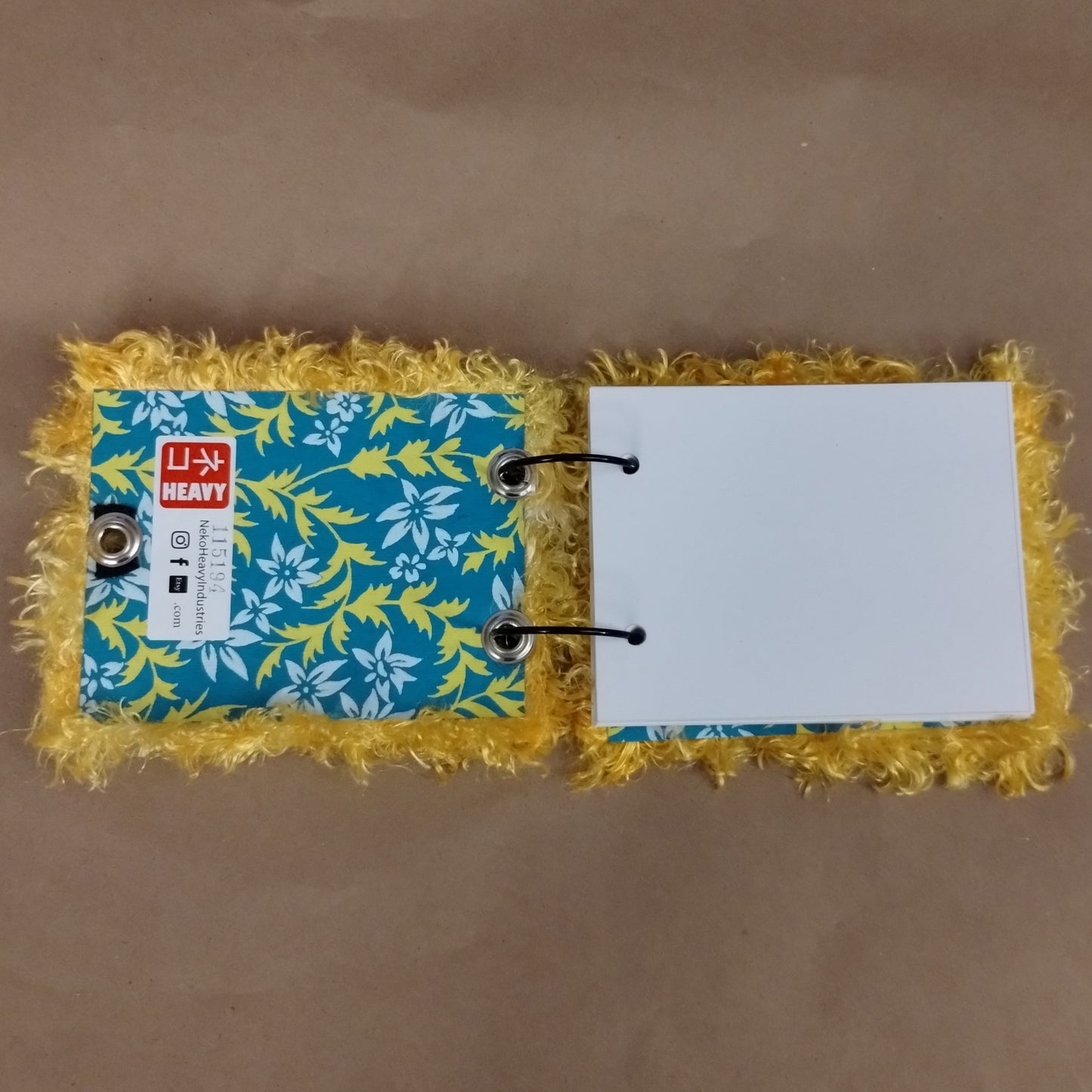 Yellow Fur Mini Book