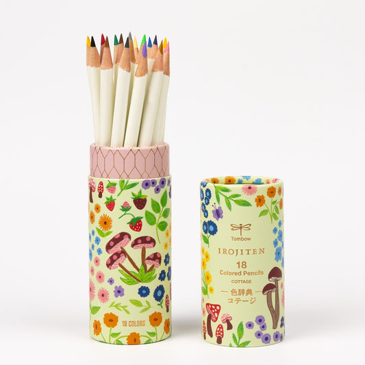 Tombow Irojiten Colored Pencils - Cottage - 18pc